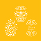 Large Easter Eggs Designer Stencil
