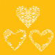 Valentine Hearts Deisnger Stencil
