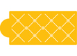Daisy Lattice #4 Designer Stencil