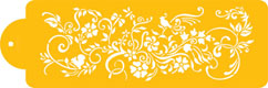 Stencil - Nature's Vignette