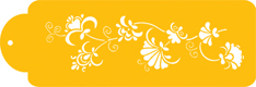 Crewel Border Designer Stencil