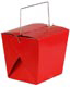 8 oz. Red Take Out Box (Assembled)