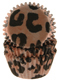 Leopard Print Mini Baking Cups