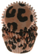 Leopard Print Mini Baking Cups