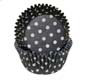 Black With White Dots Standard Baking Cups