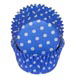 Blue Polka Dot Standard Baking Cups