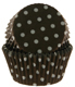 Brown With White Dots Standard Baking Cups