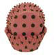 Pink With Brown Dots Standard Baking Cups
