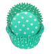 Green Polka Dot Standard Baking Cups