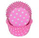 Pink Polka Dot Standard Baking Cups