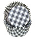 Black Gingham Standard Baking Cups