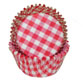 Red Gingham Standard Baking Cups