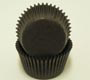 Solid Black Standard Baking Cups