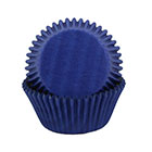 Solid Blue Standard Baking Cups