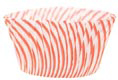 Red Striped Standard Baking Cups