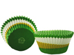 Green Swirl Standard Baking Cups