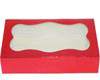 Red Foil Cookie box, 1 Part (Folding)