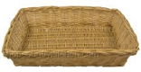 Large Rectangle Wicker Basket