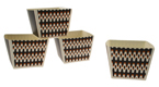 Paper Bakeware - Fence Square Baking Cup