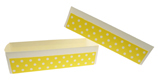 Paper Bakeware - Yellow Polka Dots Loaf Pan