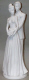 White Porcelain Couple Cake Topper