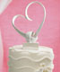 "My Love" Heart Cake Topper
