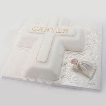 Carters Confirmation Cross Cake
