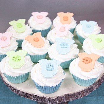 Woodland Baby Cupcakes