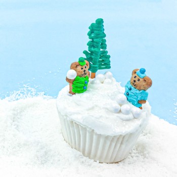 Winter Snowball Cupcake