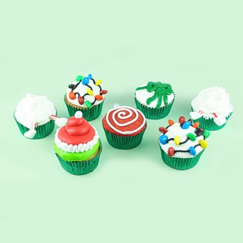 Assorted Grinch Cupcakes