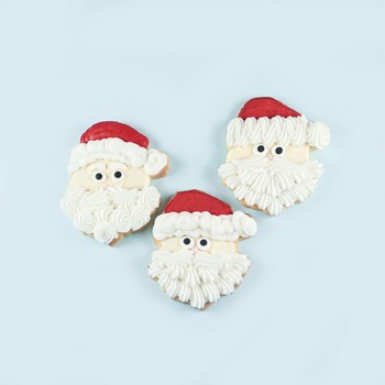 Santa Buttercream Cookies