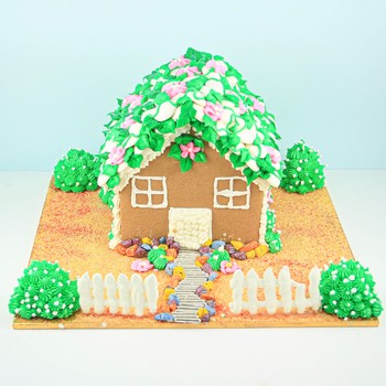 Desert Garden Gingerbread House