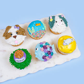 Cute Pet Cupcakes