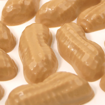 Creamy Peanut shaped candies