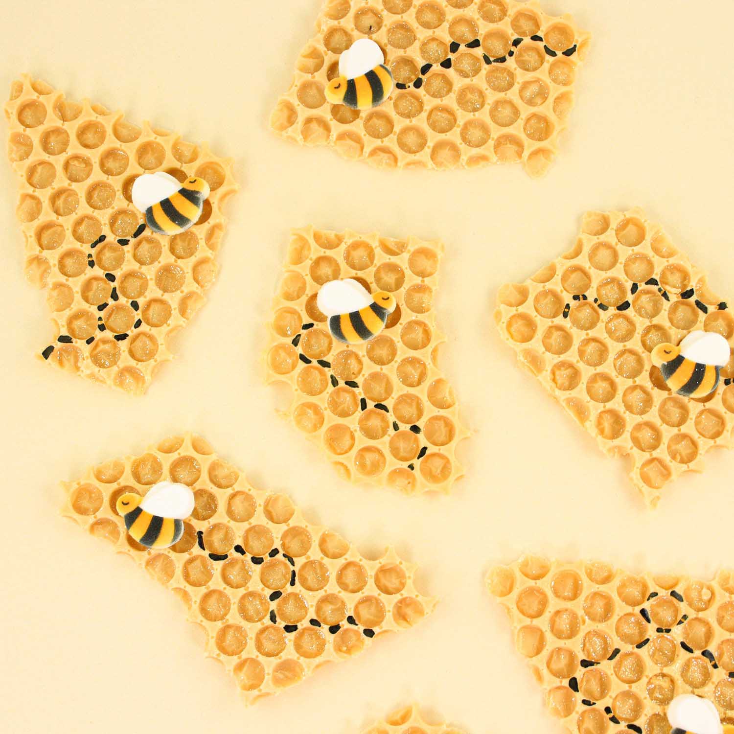 Bumblebee Honey Candy Bark Recipe