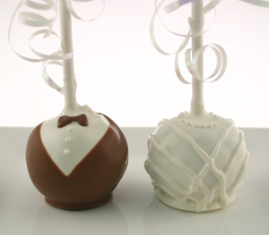 Bride and Groom Pops