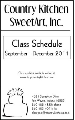 Country Kitchen SweetArt Classes
