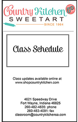 Country Kitchen SweetArt Classes