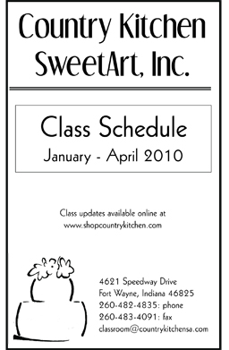 Country Kitchen SweetArt Classes