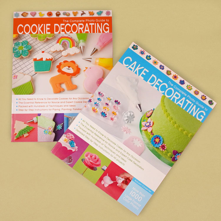 cake decorating book and cooke decorating book