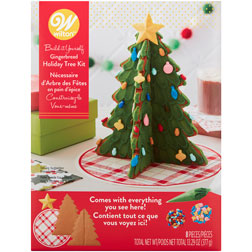 Gingerbread 3D Christmas Tree Kit