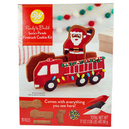 Gingerbread Firetruck Kit