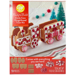 Candy Cane Gingerbread Train Kit