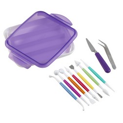 10 PC Fondant and Gum Paste Tool Set