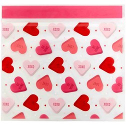 Scattered Hearts Treat Bags