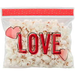 LOVE Resealable Treat Bags