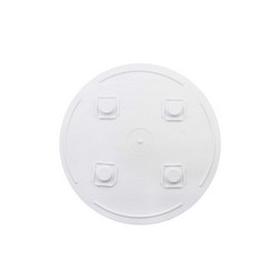 6" Flat Round Plastic Separator Plate