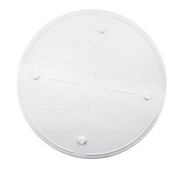 12" Flat Round Plastic Separator Plate