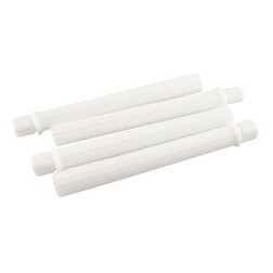 7" White Reg Locking Columns