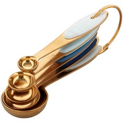 Gold Nesting Measuring Spoon Set